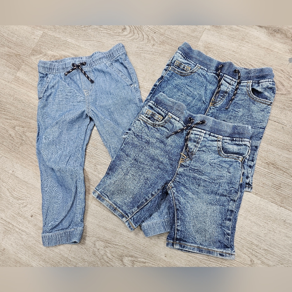 Lot of 3: Gymboree baby Size 2T Denim pants/shorts